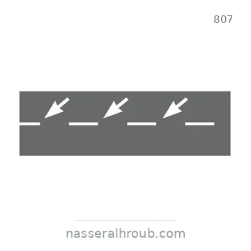شاخصة المرور رقم 807